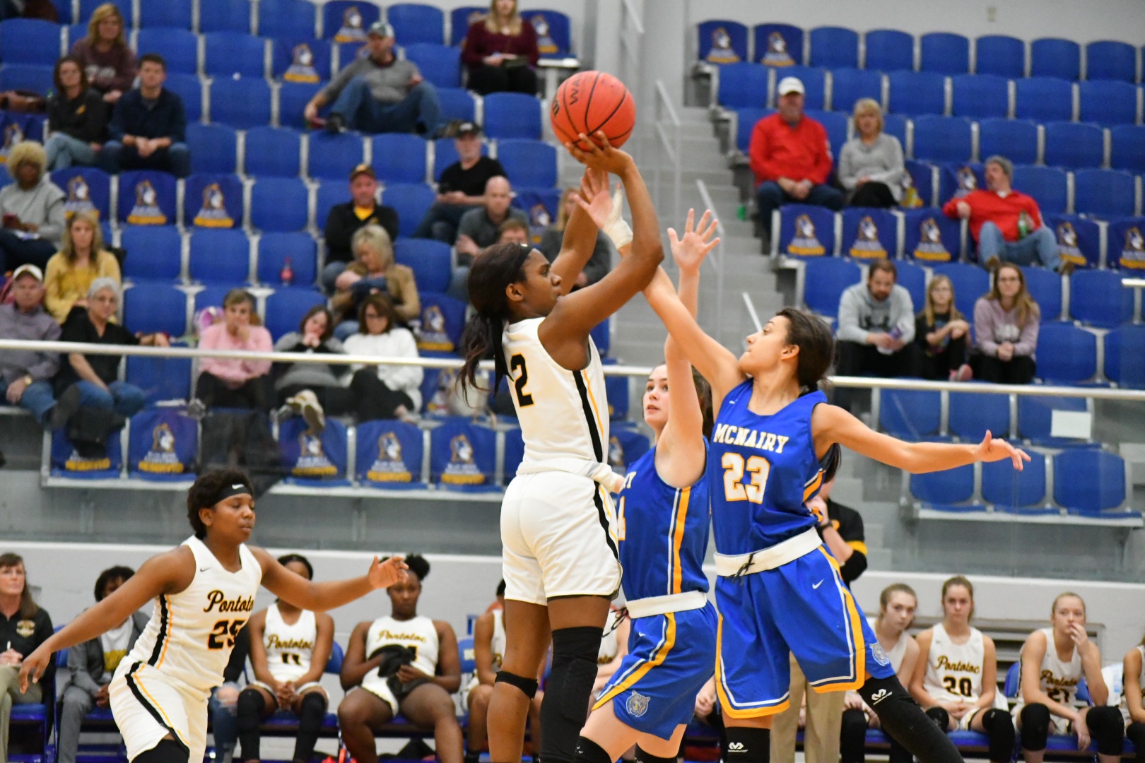 Pontotoc gets win over tough out of state opponent at Robertson's Lady Challenge