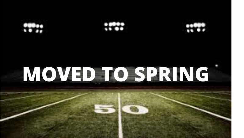 It's Official: Junior College Football and fall sports have been moved to the Spring