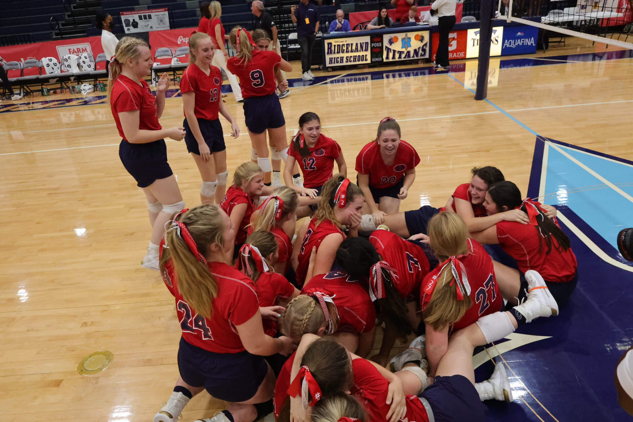 Second time a charm for Belmont's first volleyball state title