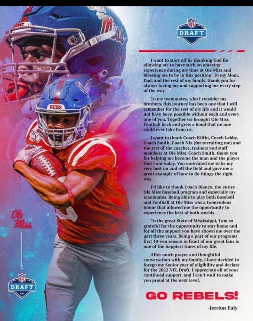 NFL Draft Profile: Jerrion Ealy, Running Back, Ole Miss Rebels - Visit NFL  Draft on Sports Illustrated, the latest news coverage, with rankings for NFL  Draft prospects, College Football, Dynasty and Devy