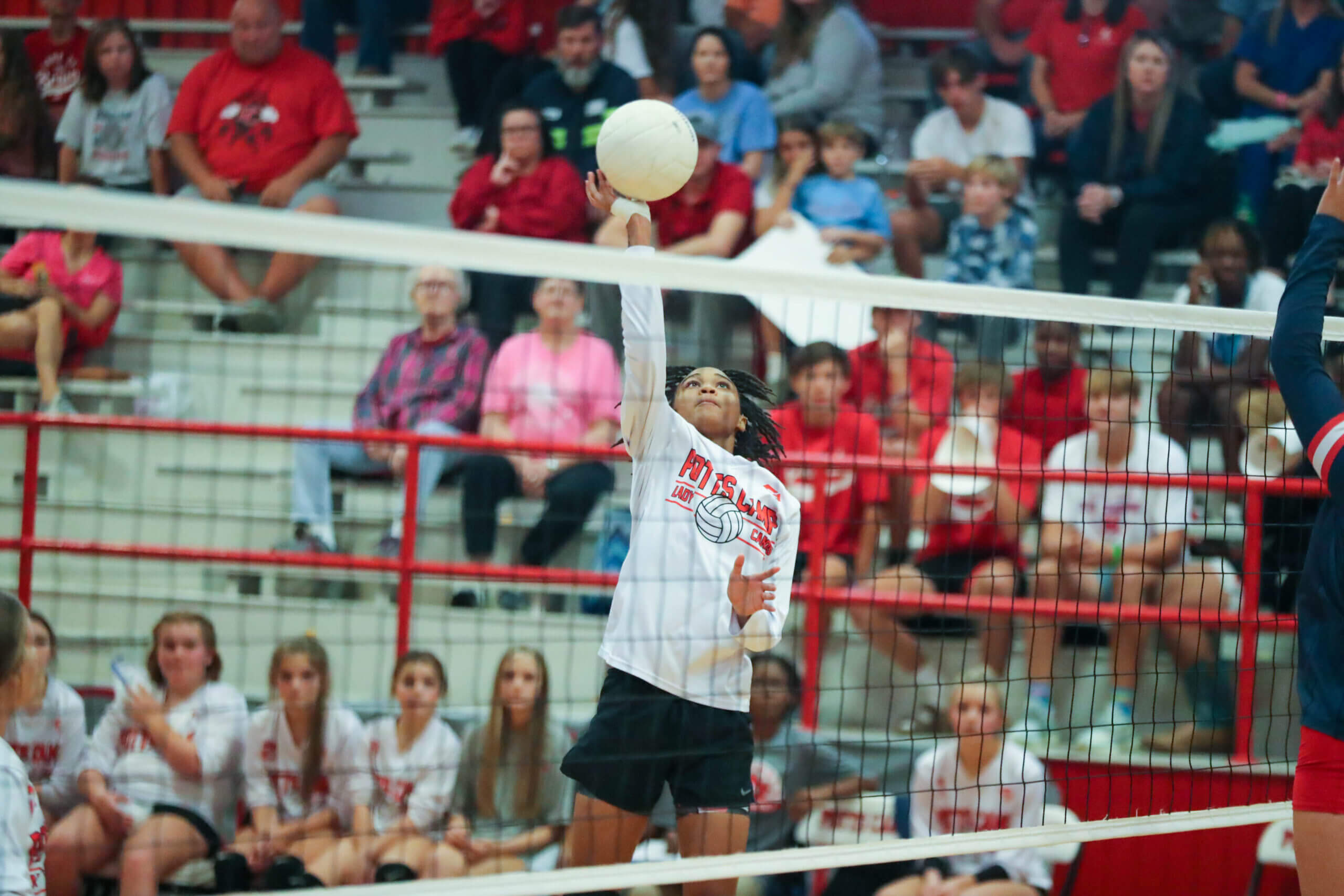Potts Camp clinches first volleyball playoff berth in school history