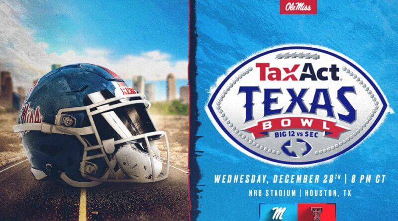 Rebels accept invite to TaxAct Texas Bowl against Texas Tech