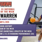 Millsaps' Elyse Warren Named USBWA Division III Player of the Week Elyse Warren Honored as USBWA National Player of the Week