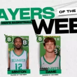 Belhaven’s Minton and Dame Earn CCS Weekly Basketball Honors Minton Named CCS Player of the Week; Dame Earns Rookie Honor