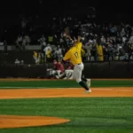 Higdon, Morrison Hit Grand Slams as Southern Miss Tops Alabama 14-4 in Eight Innings Grand Slams by Higdon and Morrison Lead Baseball in 14-4, 8-Inning Win over Alabama