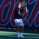 Ole Miss Men’s Tennis Tops No. 30 Arkansas for First SEC Win Men’s Tennis Secures First Conference Win Against No. 30 Arkansas