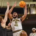 Southern Miss Forward Djahi Binet Named Sun Belt Player of the Week Binet Earns Sun Belt Player of the Week After Massive Weekend