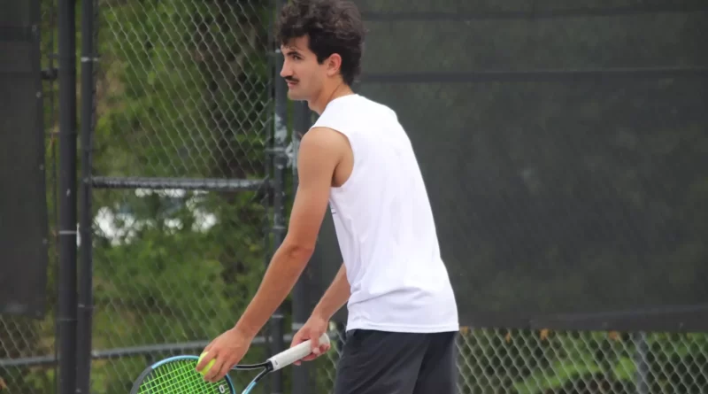 Men's Tennis Bettered by Christian Brothers, Northwest Mississippi