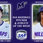 Millsaps Baseball Players Earn Inaugural SAA Weekly Honors Baseball Sweeps First SAA Weekly Accolade of Season