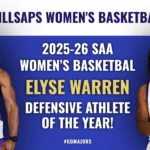 Warren Named SAA Defensive Player of the Year as Millsaps Women Earn Five Awards Warren Selected SAA Defensive Athlete of the Year, Trio Named All-Conference
