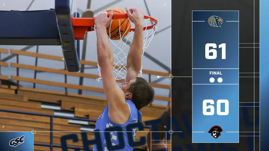 Men's Basketball: Mississippi College Edges Christian Brothers 61-60