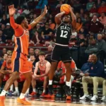 Mississippi State beats Auburn 91-85 behind record-breaking performance by Hubbard The Final Horn: State 91, Auburn 85
