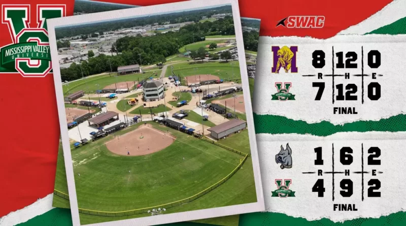 Clark Shines, Diaz Leads as Mississippi Valley Softball Earns Split in Alabama Clark’s Gem, Diaz’s Perfect Day Helps Softball Earn Split