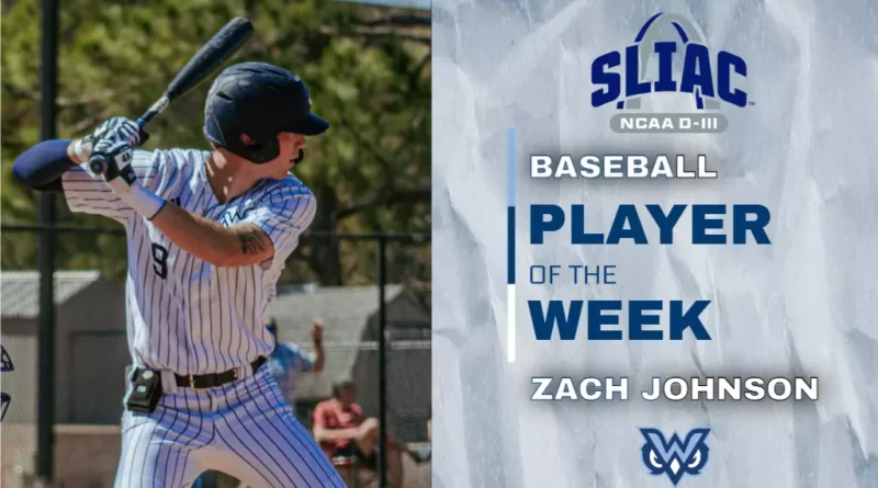 Zach Johnson Named SLIAC Hitter of the Week Zach Attack! Johnson earns SLIAC Hitter of the Week”