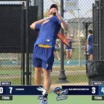 Little Rock's BMCU Men's Tennis team faces tough day on the courts Toppers battle through competitive day on the courts