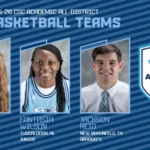 Owls’ Basketball Players Earn Academic All-District Honors Owls’ Basketball trio recognized as Academic All-District®