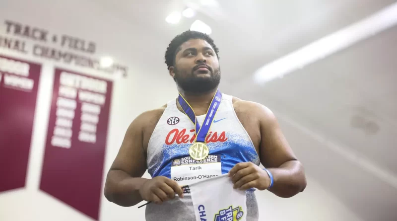 Ole Miss Track Star Tarik Robinson-O’Hagan Remains on The Bowerman Watch List Track & Field’s Tarik Robinson-O’Hagan on The Bowerman Watch List March Update