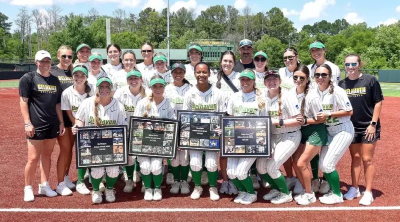 Belhaven Softball Sweeps LaGrange, Clinches CCS Regular Season Title Blazers Sweep LaGrange on Senior Day, Clinch CCS Regular Season Title