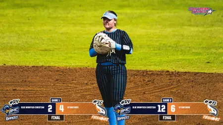 Blue Mountain Christian splits with Tennessee Southern, earns No. 4 seed in SSAC softball tournament Toppers split with No. 25 Firehawks, secure No. 4 seed in SSAC Championship