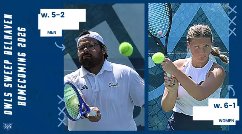 William Carey Tennis Sweeps Belhaven in Homecoming Matches The W Tennis scores a Homecoming sweep over Belhaven