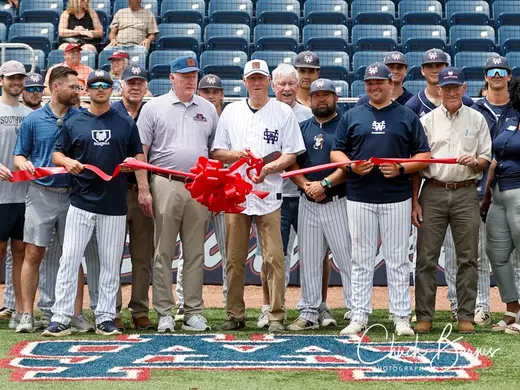 Southwest Baseball cuts ribbon on Alumni Stadium ahead of Coahoma series
