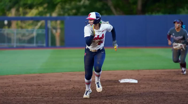 Ole Miss Softball Loses High-Scoring Game to No. 13 Texas A&M Softball Falls in High-Scoring Battle to No. 13 Texas A&M