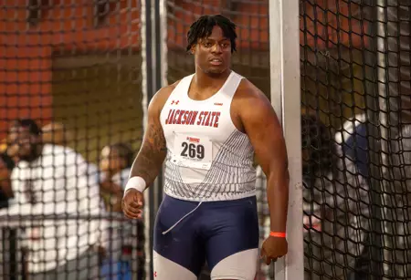 Jackson State Track Athletes Finish Top Three at Georgia Tech Invitational Three Tigers finish in top three at Georgia Tech Invite