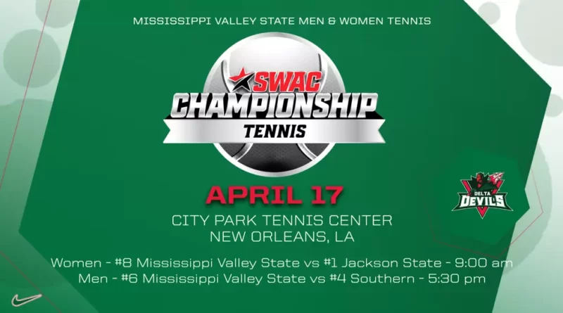 Mississippi Valley State Tennis Teams Advance to 2026 SWAC Tournament Mississippi Valley State Tennis Teams Earn Berths to 2026 SWAC Tennis Tournament