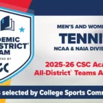 Two Belhaven Tennis Players Earn CSC Academic All-District Honors Two Blazers Earn CSC Tennis Academic All-District Honors
