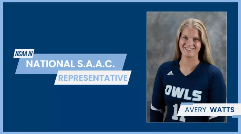 W Volleyball Player Avery Watts Named to NCAA Division III SAAC Committee The W’s Watts selected to NCAA III national SAAC committee