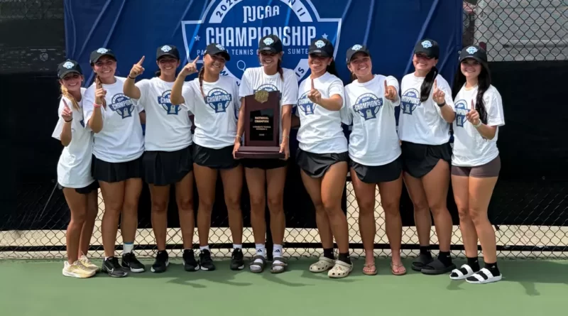 Jones College women’s tennis wins program’s first NJCAA national title Women's tennis captures program's, state's first NJCAA national title