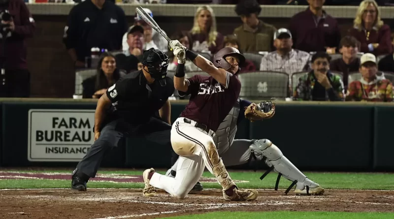 Auburn rallies with ninth-inning homer to tie series at Mississippi State No. 6 Auburn Evens Series After Ninth-Inning HR