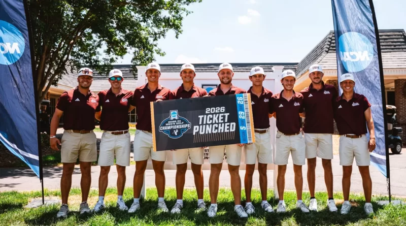 Mississippi State Men’s Golf Advances to NCAA Championship Mississippi State Advances To NCAA Championship
