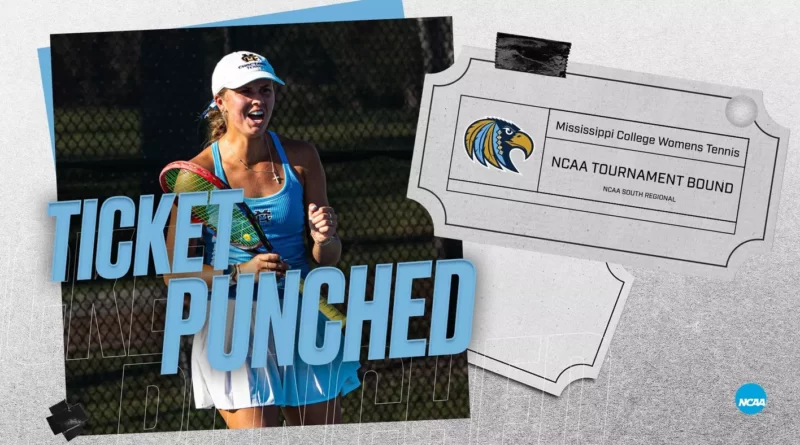 Mississippi College Women’s Tennis Heads to NCAA South Regional Women's Tennis: Choctaws Earn NCAA South Regional Bid, Set to Face West Alabama in Opening Round