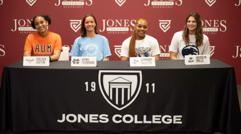 Jones College Volleyball Celebrates First Four-Year Signing Class Bobcat volleyball celebrates first four-year signing class