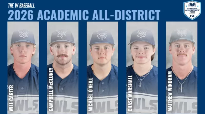 Five William Carey Baseball Players Earn Academic All-District Honors 5 Owls earn baseball Academic All-District® honors