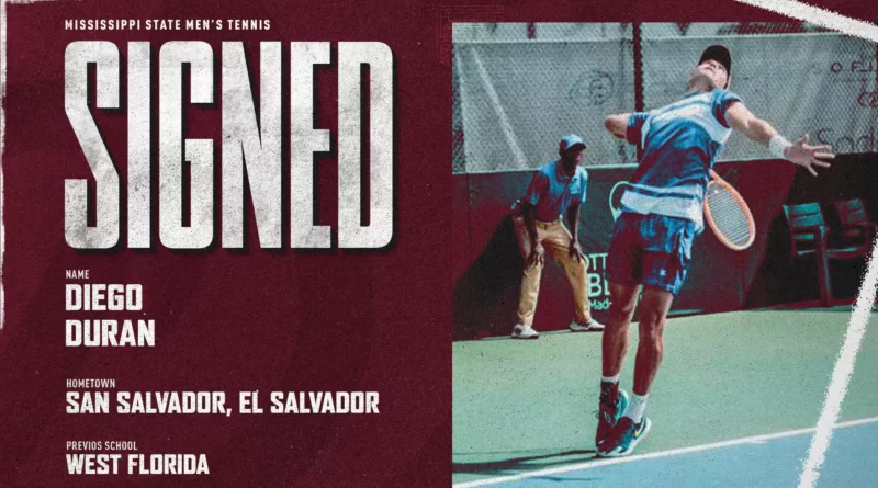 Mississippi State Adds Diego Duran to Men’s Tennis Roster Men's Tennis Announces Signing of Diego Duran