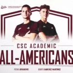 Jovanovic and Sanchez Martinez Named Academic All-America by CSC Jovanovic and Sanchez Martinez Earn Academic All-America Honors