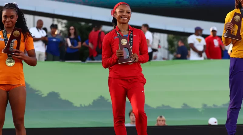 Ole Miss’s Alicia Burnett Finishes Fourth in NCAA 100-Meter Final Track & Field’s Alicia Burnett Finishes Fourth in NCAA 100-Meter Final