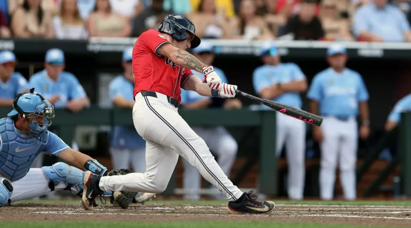 North Carolina tops Ole Miss 6-2 in College World Series opener Baseball Opens College World Series with 6-2 Loss to North Carolina