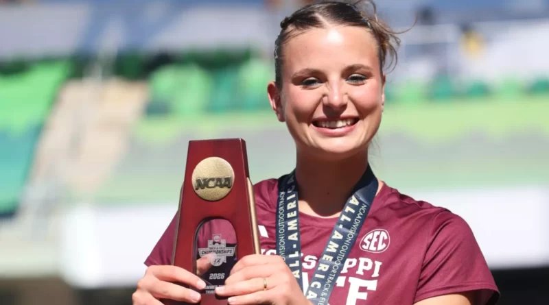 Mississippi State’s Rougetet Wins Bronze at NCAA Outdoor Championships Rougetet Earns Bronze At NCAA Outdoor Championships