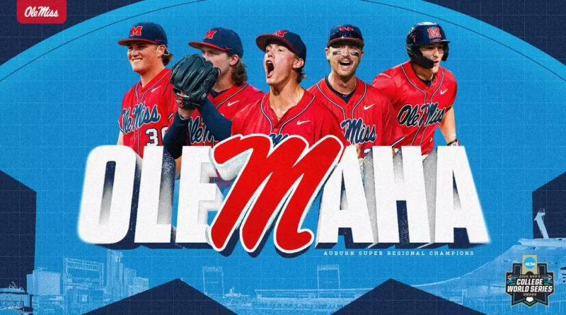 Ole Miss baseball advances to College World Series with 5-3 win over Auburn Baseball Reaches Omaha with 5-3 Win Over Auburn