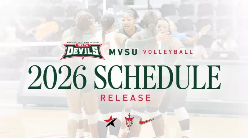 Mississippi Valley State Releases 2026 Volleyball Schedule MVSU Athletics Releases 2026 Volleyball Schedule