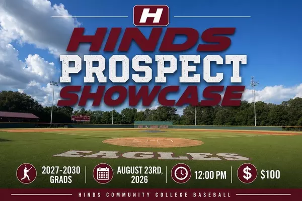 Hinds Community College to Host 2026 Fall Baseball Showcase on Aug. 23 Hinds Baseball to Host 2026 Fall Showcase on Aug. 23