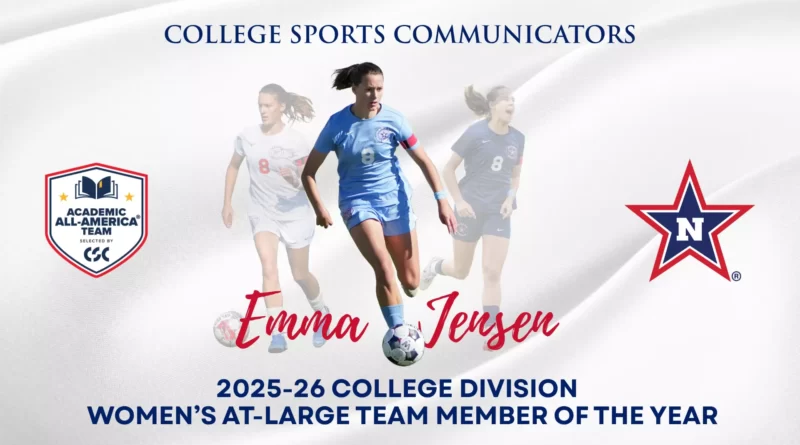 Emma Jensen Named CSC Women’s At-Large Team Member of the Year Emma Jensen Named CSC Academic All-America® Team Member of the Year