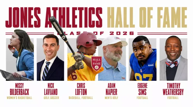 Jones College Announces 2026 Athletics Hall of Fame Class Jones College Athletics Hall of Fame Class of 2026 Announced