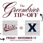 Mississippi State to Face Xavier at Greenbrier Tip-Off Tournament Bulldogs To Face Xavier At Greenbrier Tip-Off