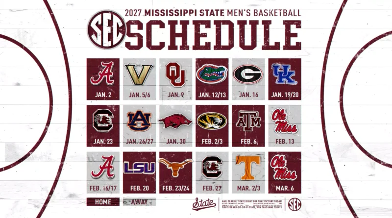 SEC Announces 2026-27 Men’s Basketball Schedule Men's Basketball SEC Schedule Unveiled