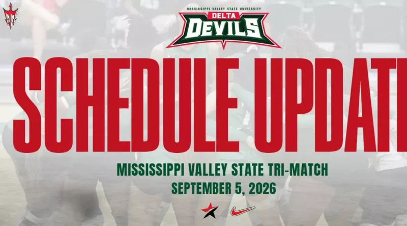 Mississippi Valley State Volleyball Adjusts September 5 Tri-Match Schedule Delta Devils Volleyball Announces Schedule Update