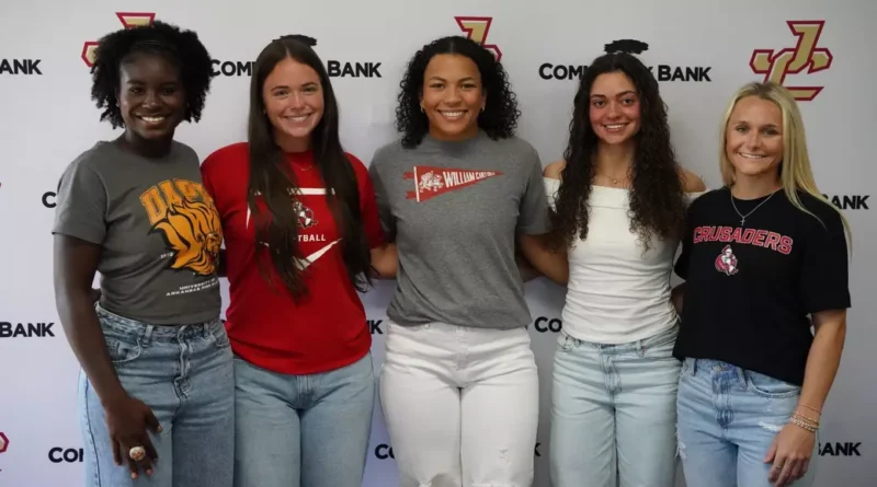 Five Jones College softball players set to play at four-year schools Five softball Bobcats headed to play at four-year schools